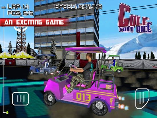 Golf Cart Race screenshot 2