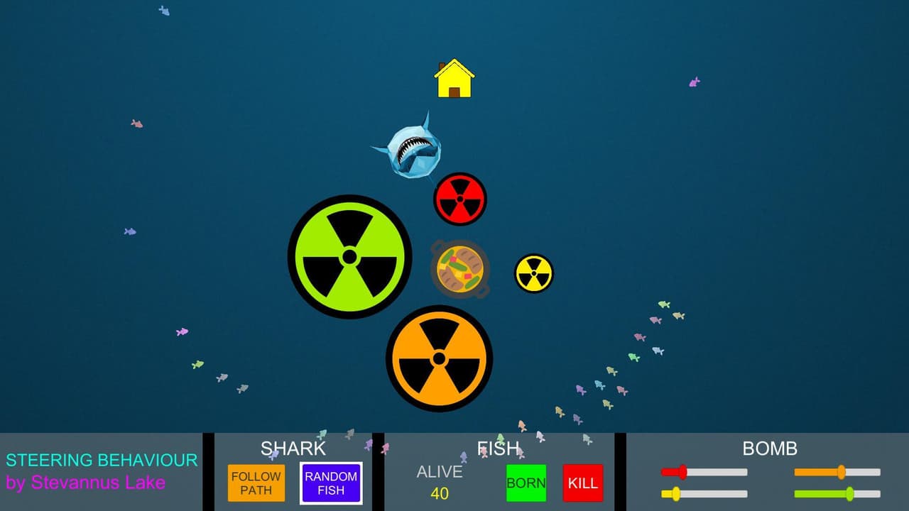 Steering Behavior screenshot 5