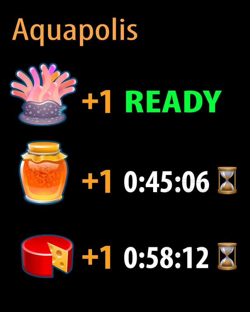Aquapolis. Free city building!