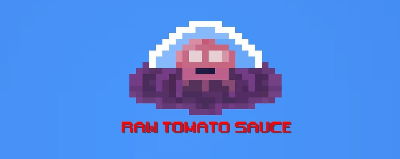 Raw tomato sauce