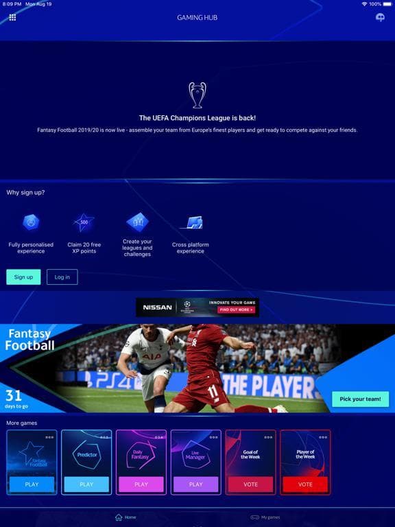 UEFA Champions League: Gaming screenshot 3