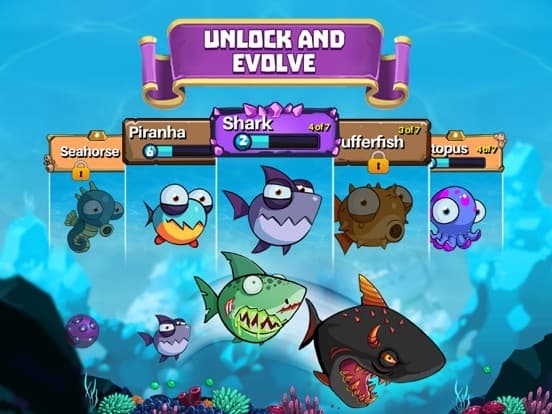 EatMe.io: Hungry Fish Attack! screenshot 3