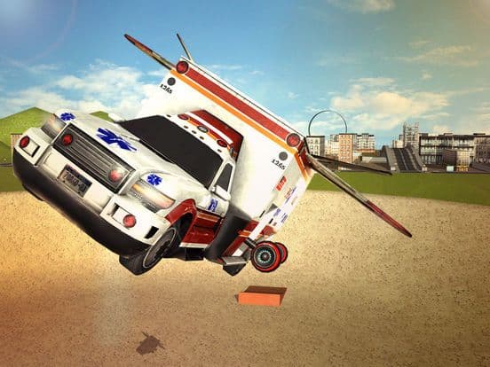 Flying Ambulance Driving simulator screenshot 5