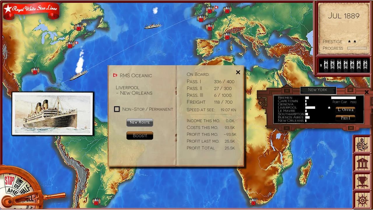Transatlantic Liners 1889 screenshot 2