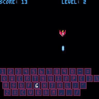 Typing Invaders