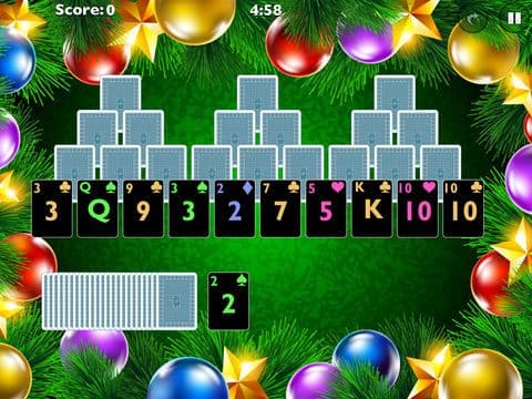 Tri Xmas Tree Solitaire Pro screenshot 5