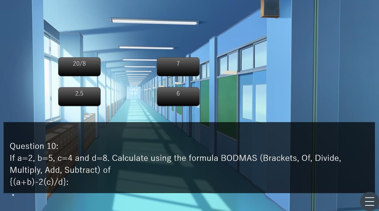 Math Questions: a Remake of PowerPoint Game