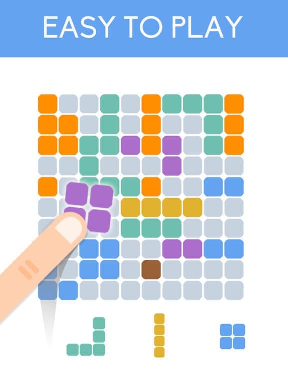16 Grid: Squares Block Puzzle & Hexa Bricks Game screenshot 4