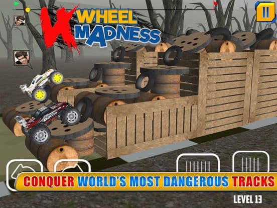 4 Wheel Monster Truck Race