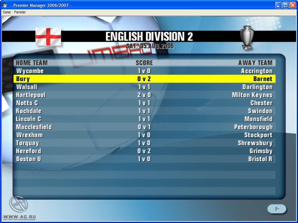 Premier Manager 2006-2007