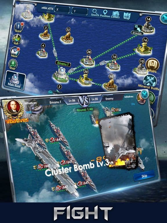 War of Warship:Pacific War screenshot 4