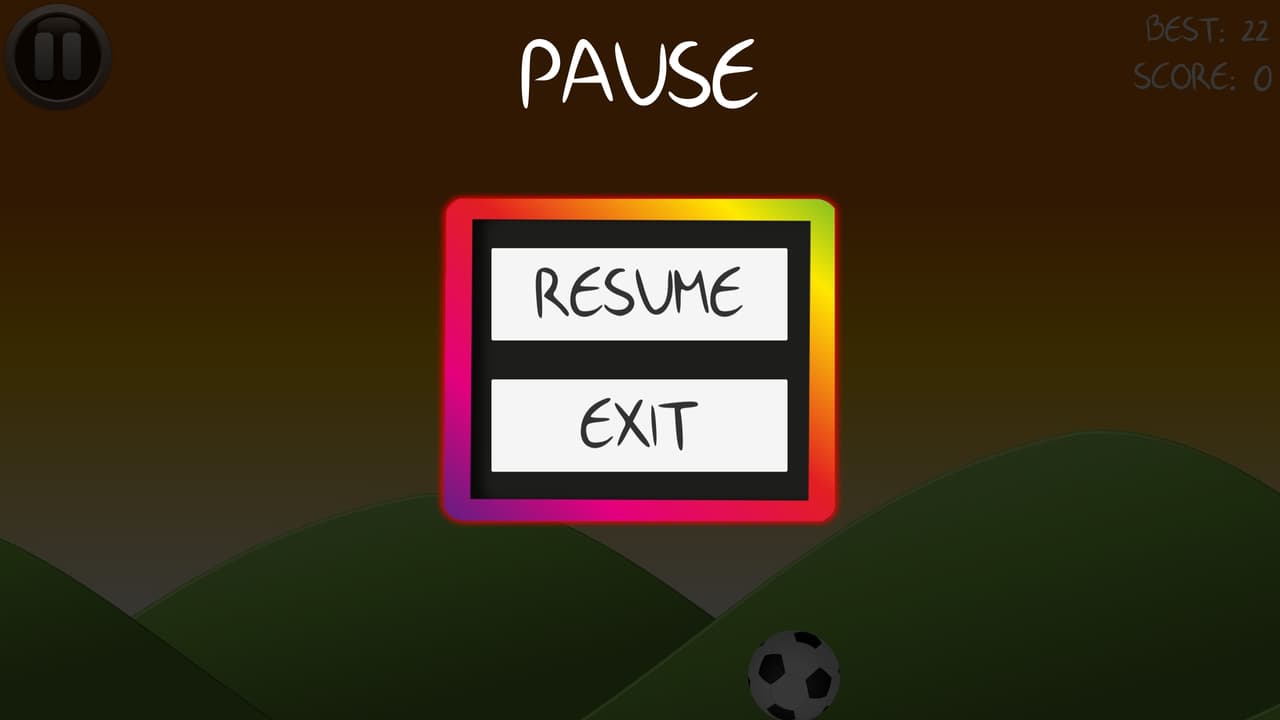 Soccer Ball Finger Juggling - flick the ball - mobile ready project screenshot 3