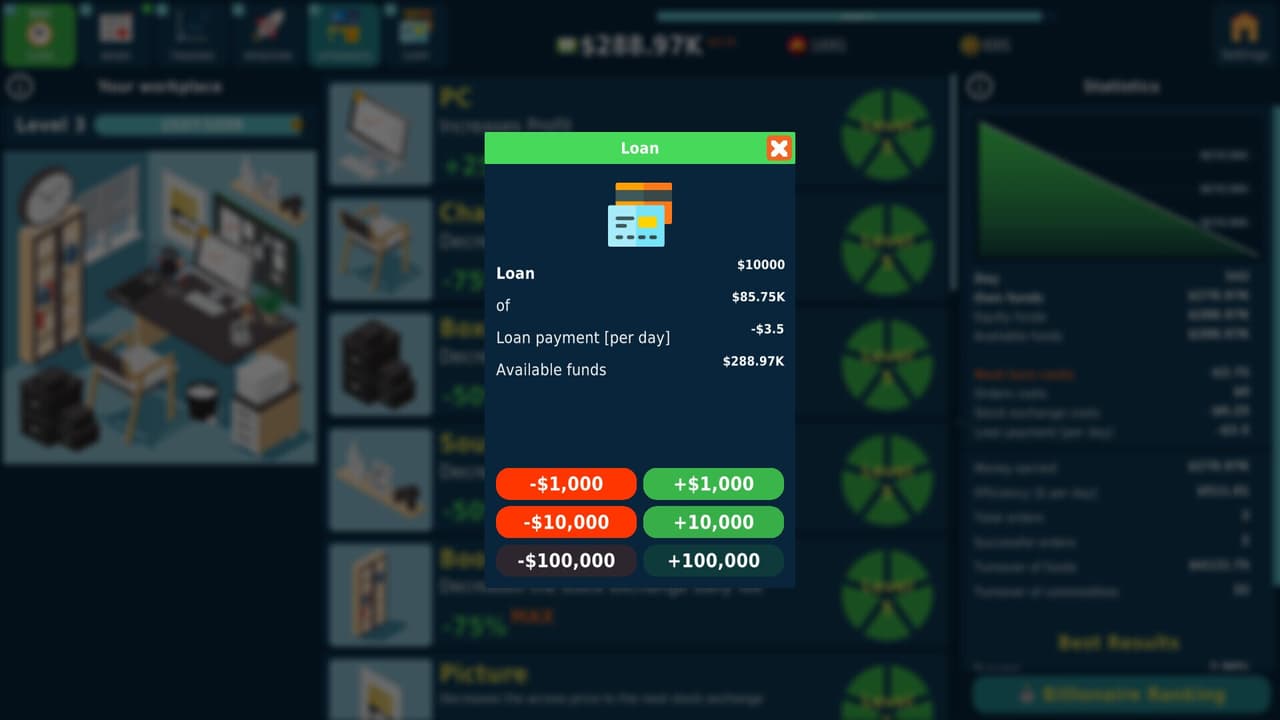 Stock Exchange Game