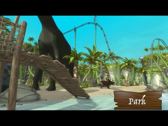 VR Jurassic - Dino Park & Roller Coaster Cardboard screenshot 2