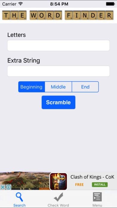 The Word Finder screenshot 2