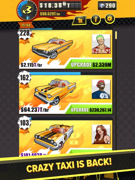 Crazy Taxi Gazillionaire screenshot 3
