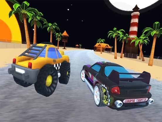Super Beach Racing Game screenshot 2