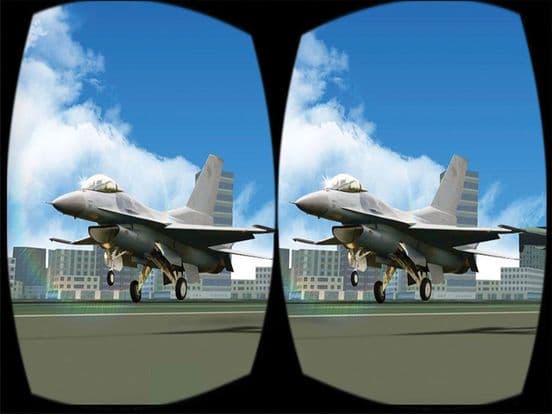 VR Jet Fighter Simulator Real Virtual Reality Game screenshot 3