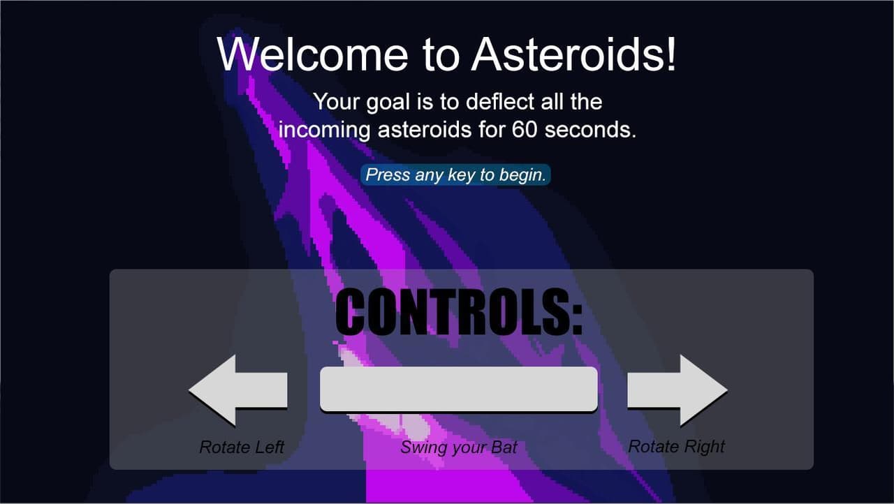 Asteroids (itch) (BlazeXenon) screenshot 3