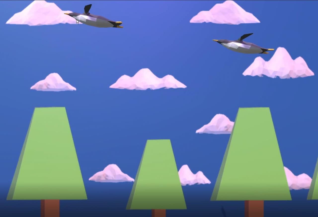Laser Queen Vs Penguins