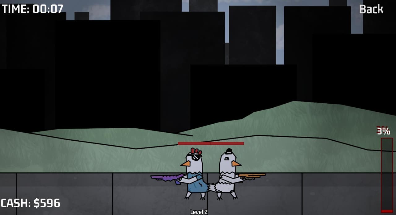 ChickenZ: Zombies From Hell screenshot 2