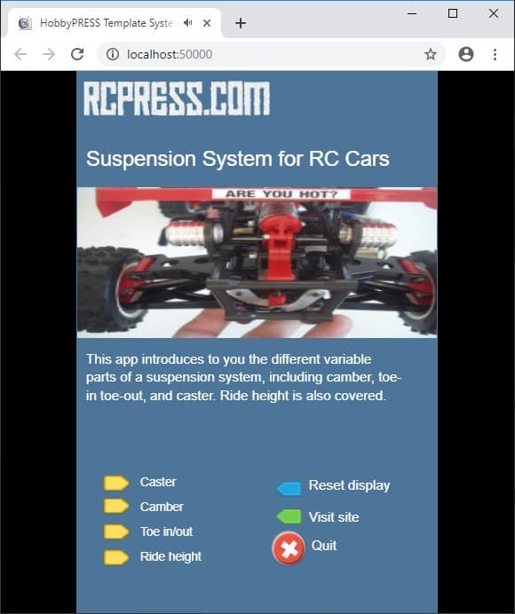 RCPRESS Suspension System for RC Cars screenshot 2