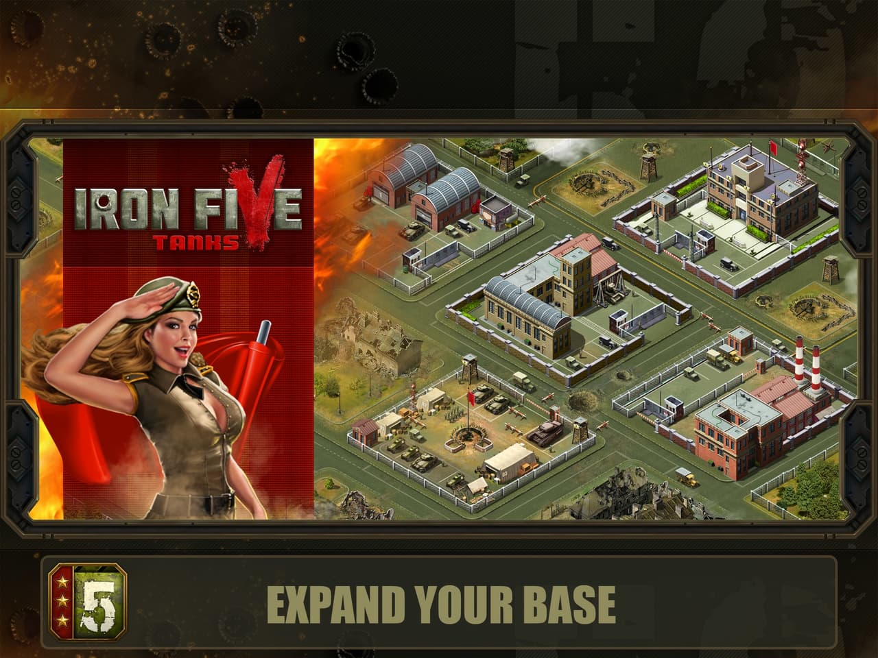 Iron 5 tanks