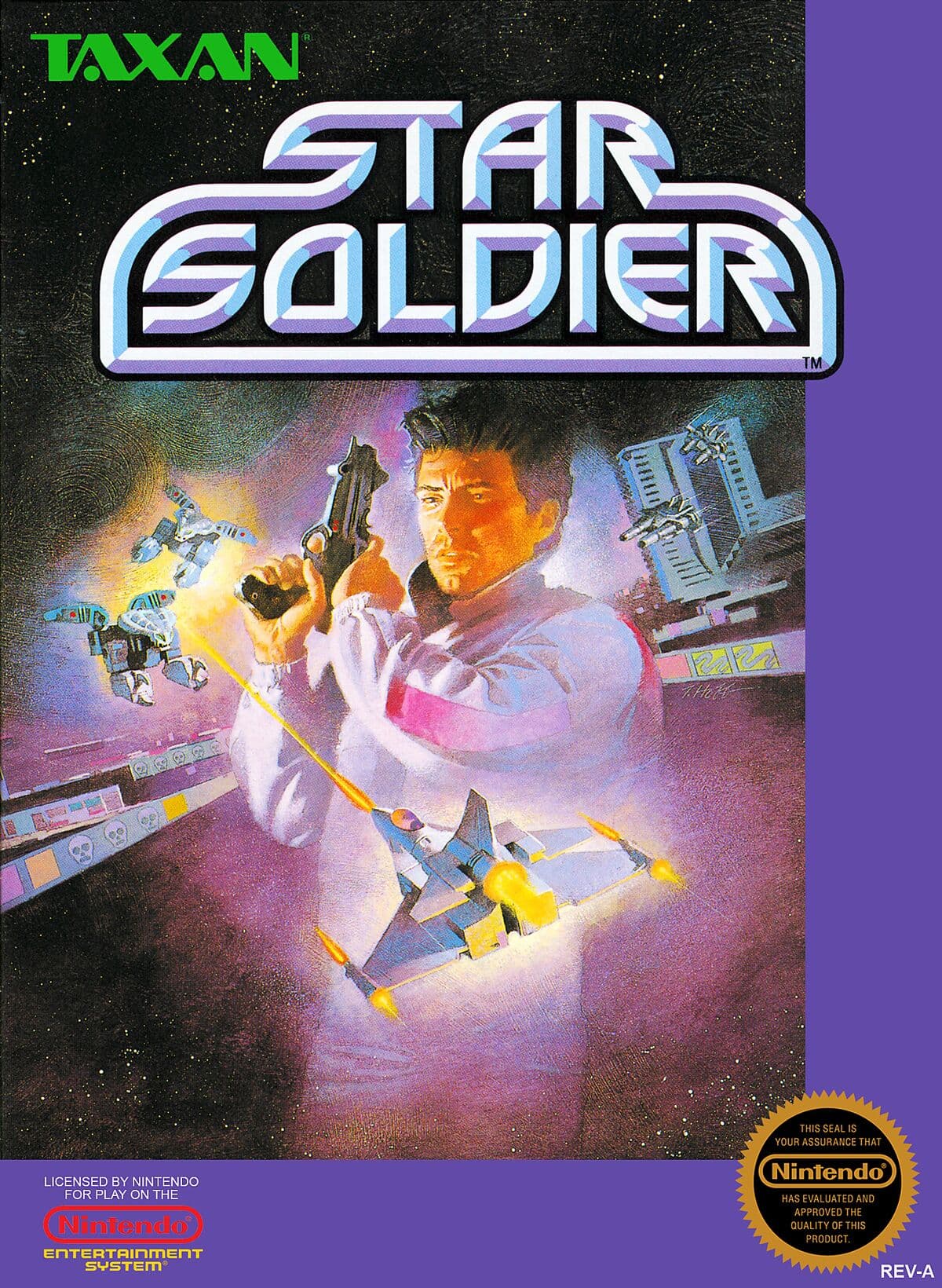 Star Soldier (NES) screenshot 2