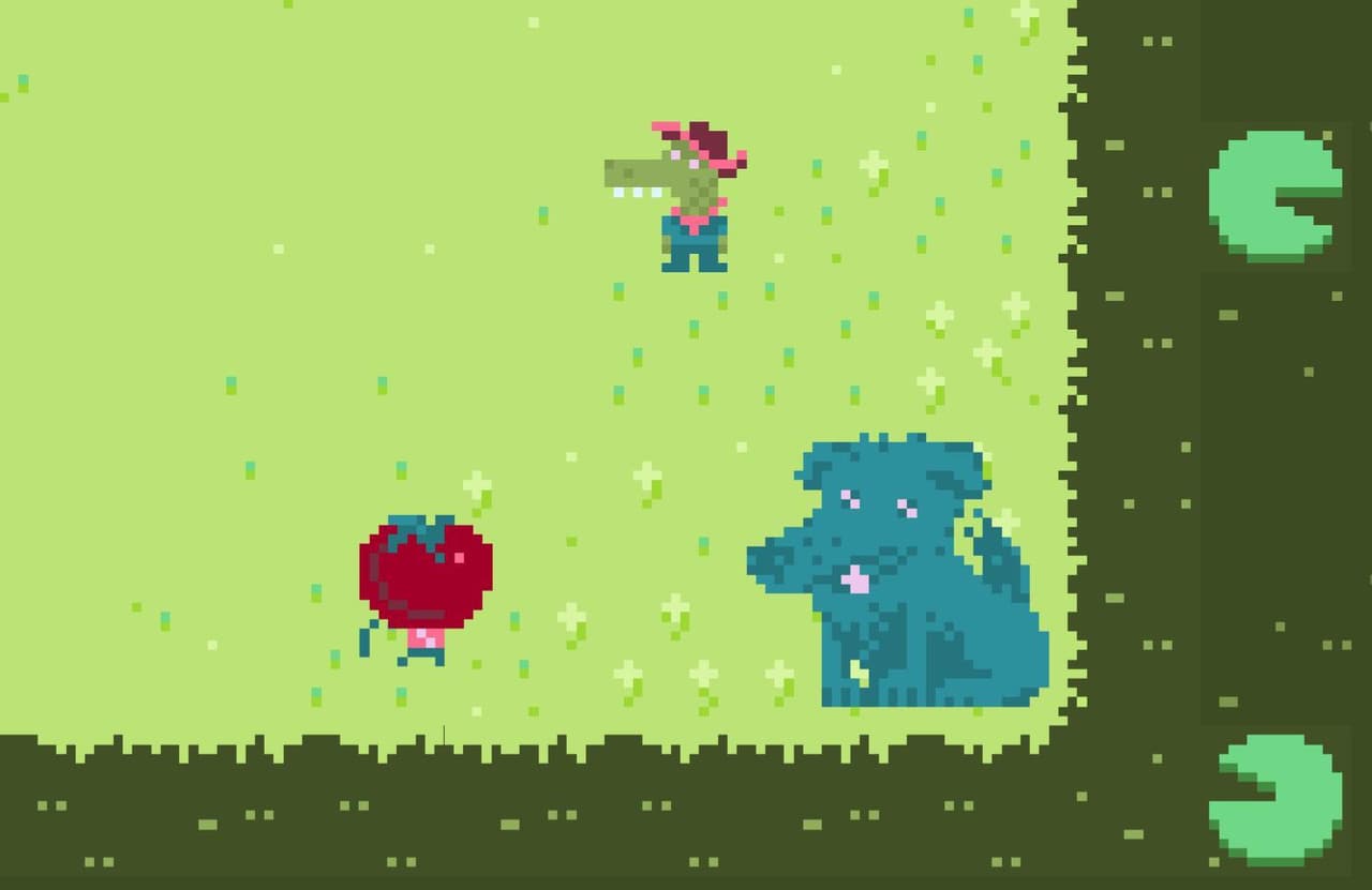 C H E R R Y D R E A M [walking round a surreal dream field] screenshot 4