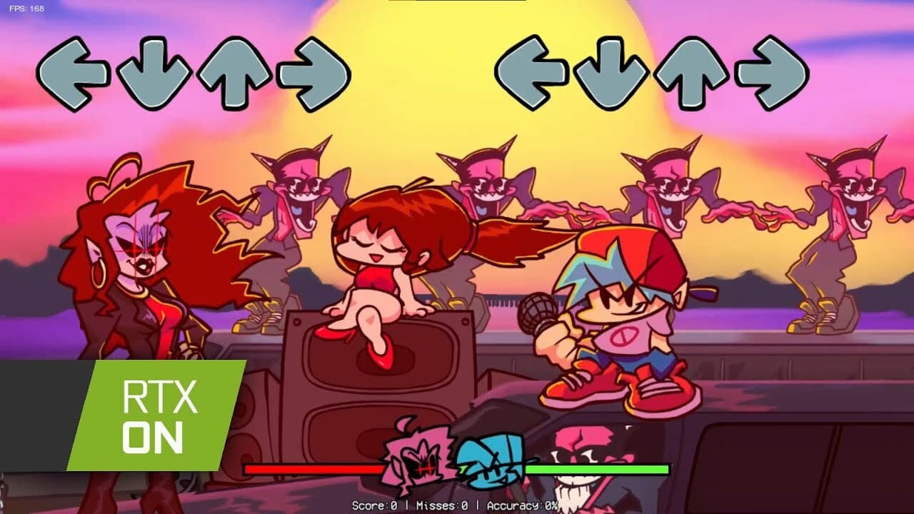 Friday Night Funkin RTX ON screenshot 2