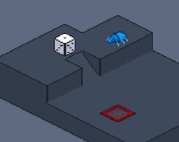 A Beetle Rolls Some Dice