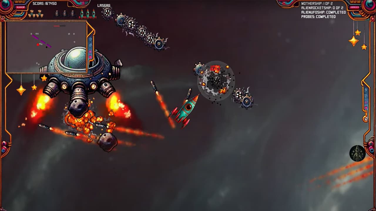 Asteroids and Aliens screenshot 2