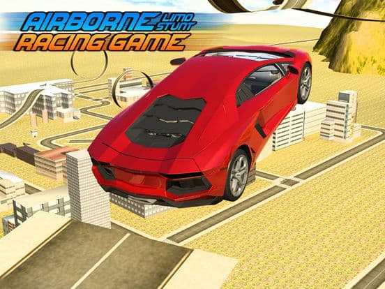 Airborne Limo Stunt Racing Game screenshot 2