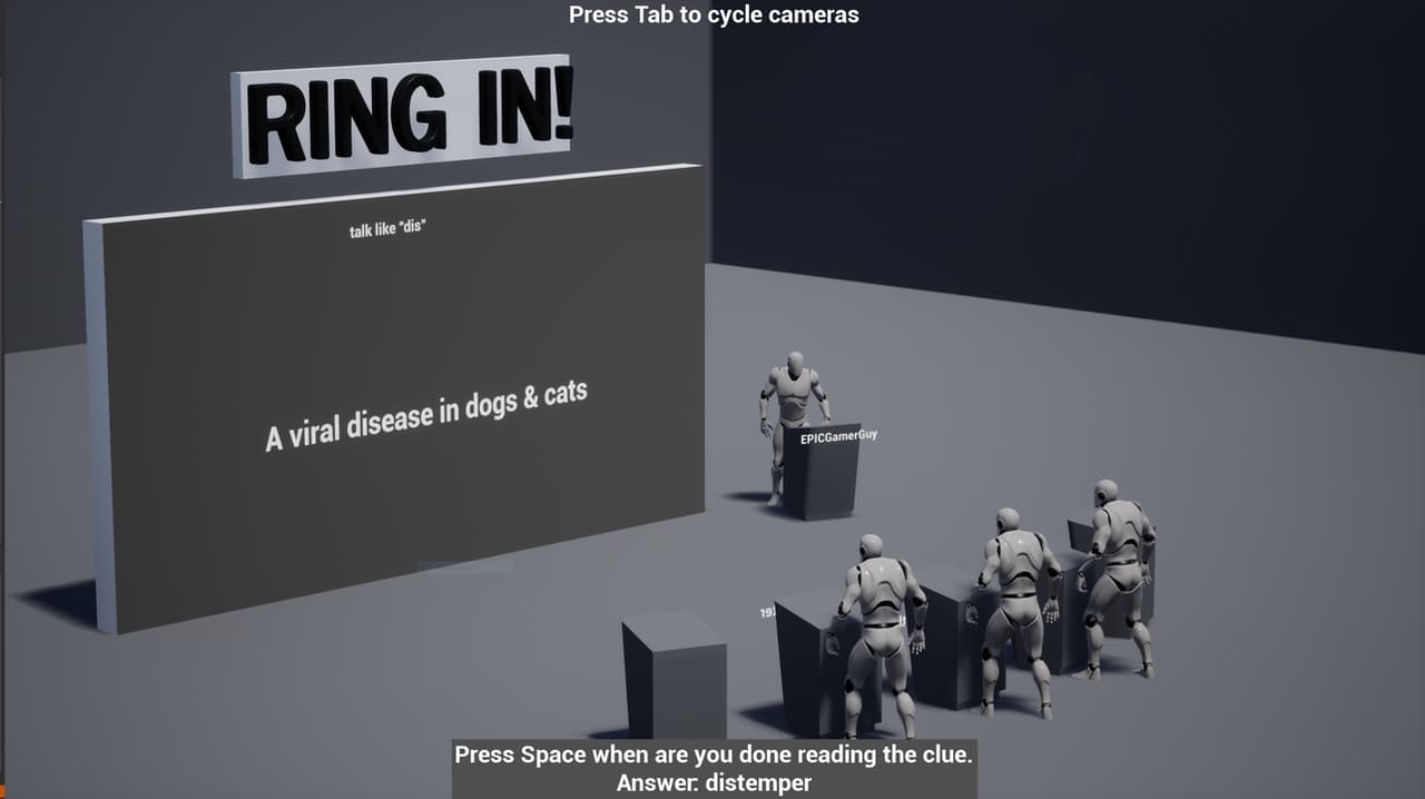 MULTIPLAYER quiz show game screenshot 2
