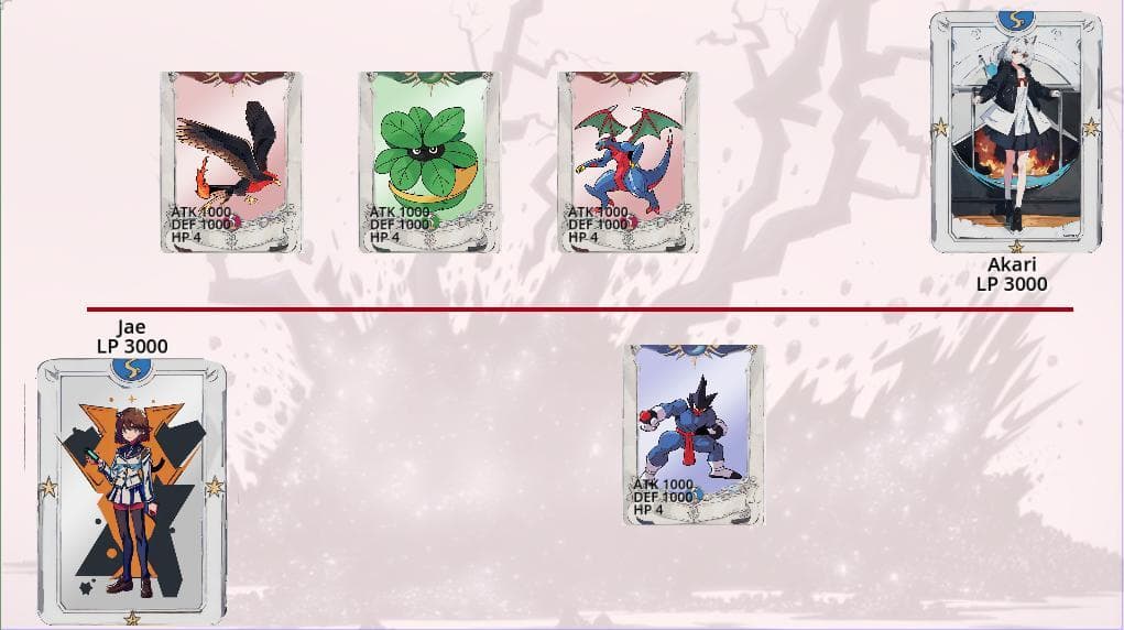 TCG Duels but youre a MONSTER CARD