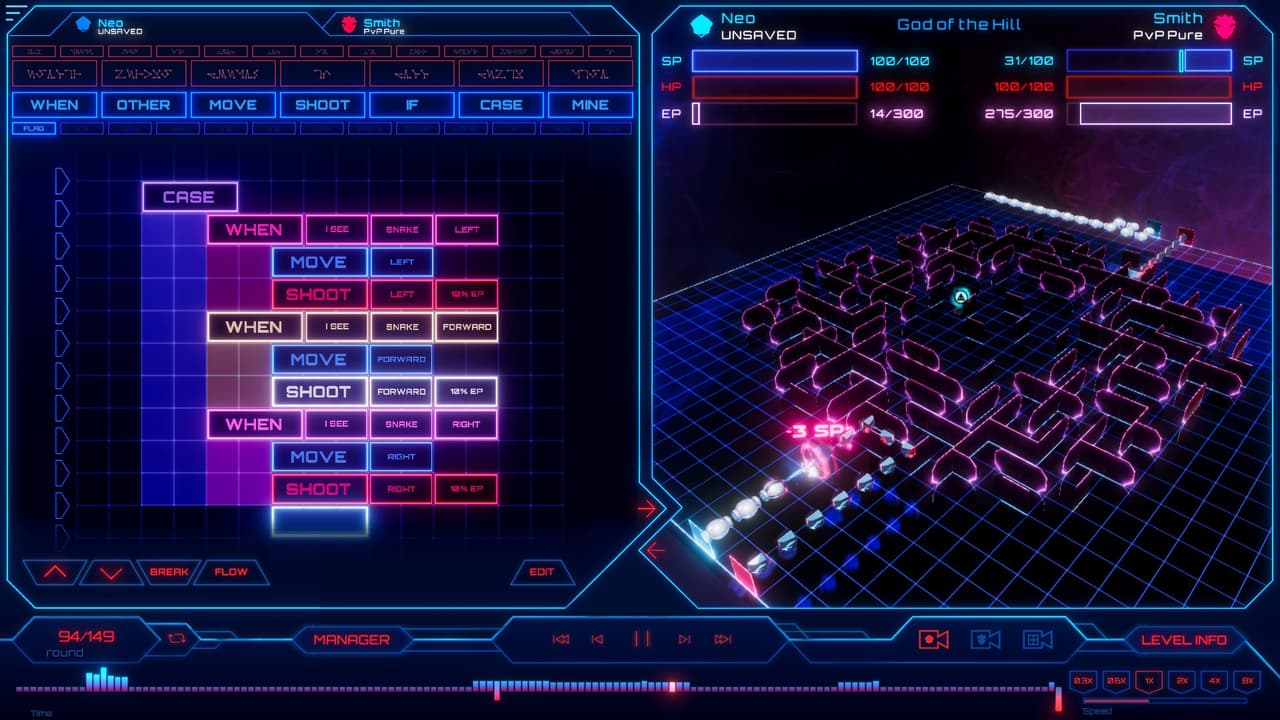 RoboSnakes: Core Wars Legacy screenshot 4