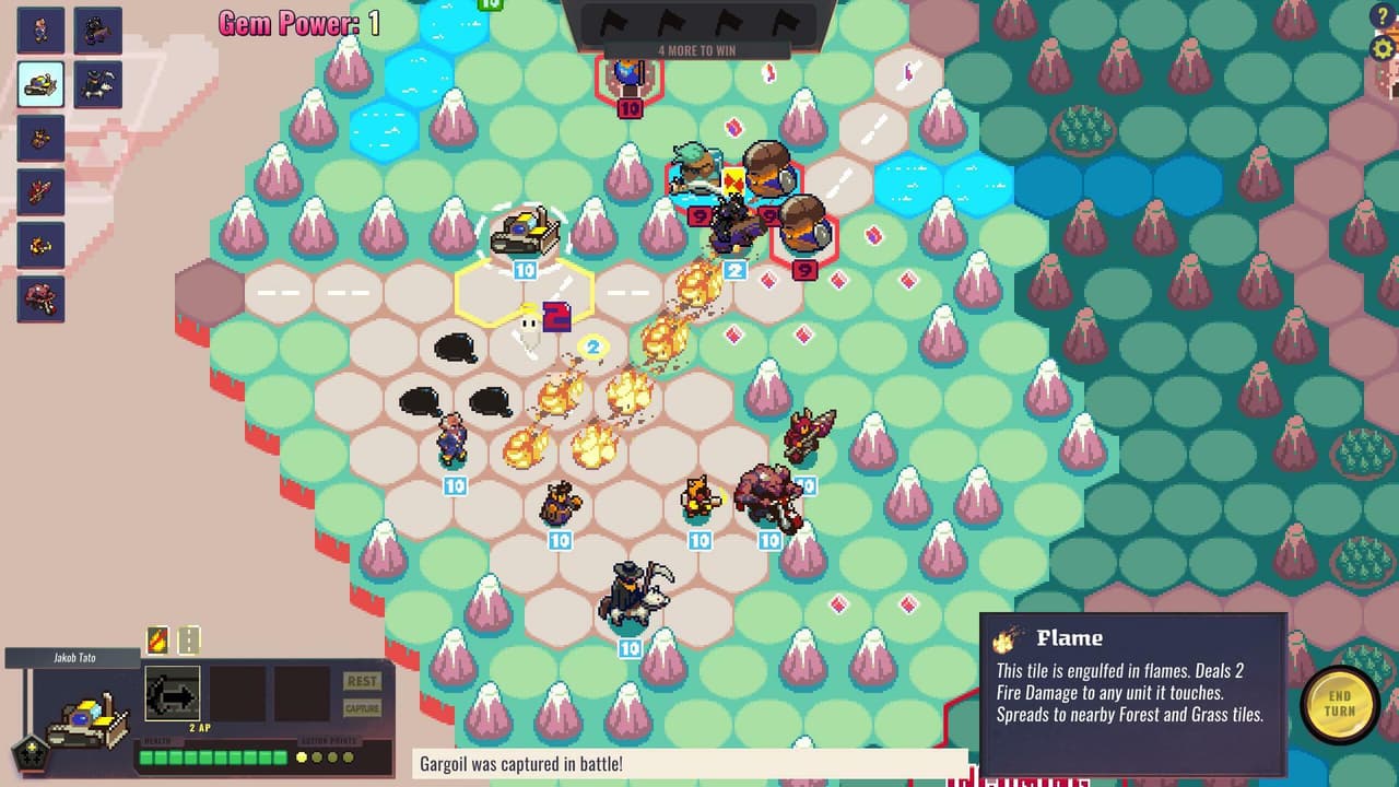 Gem Wizards Tactics (itch) screenshot 3