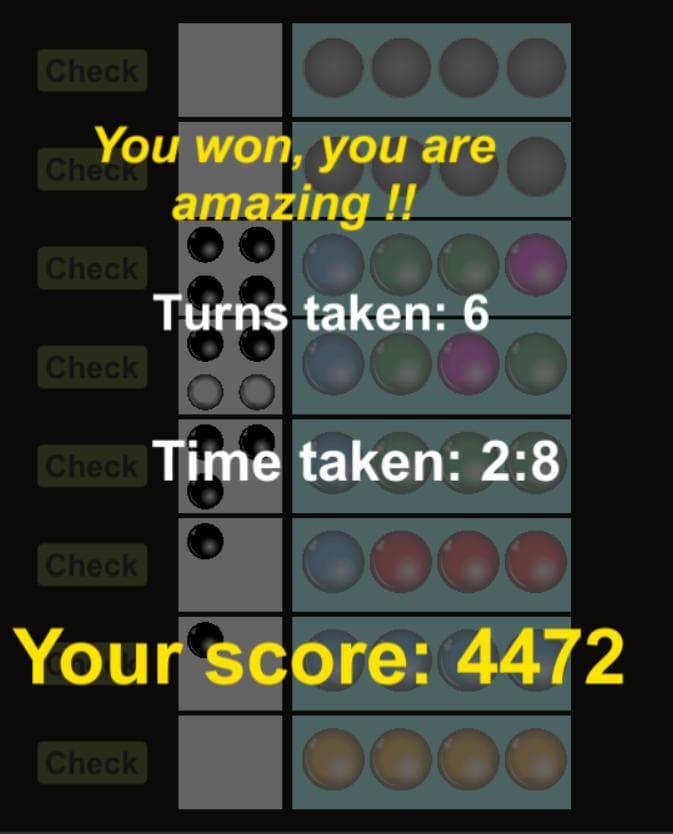 Mastermind Classic screenshot 4