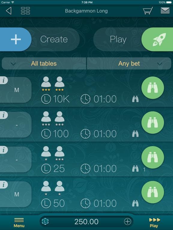 Backgammon LiveGames screenshot 5