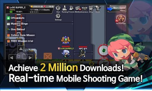 LOSTGUNS: 2D pixel online Shooting game, PVP screenshot 4