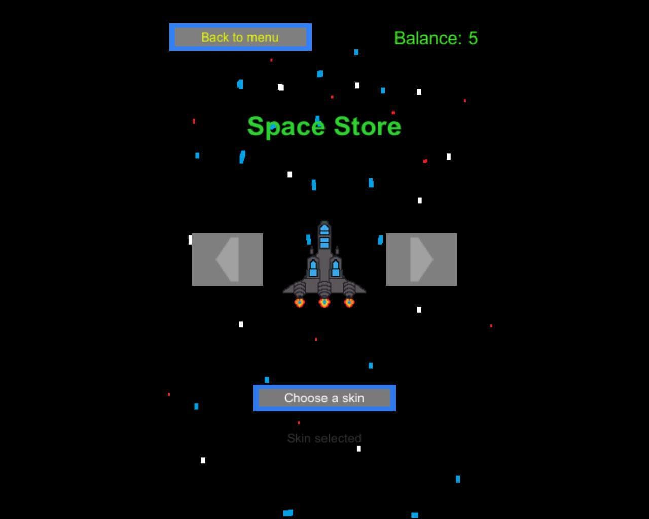 Space Fighter (itch) (AlArGames) screenshot 4
