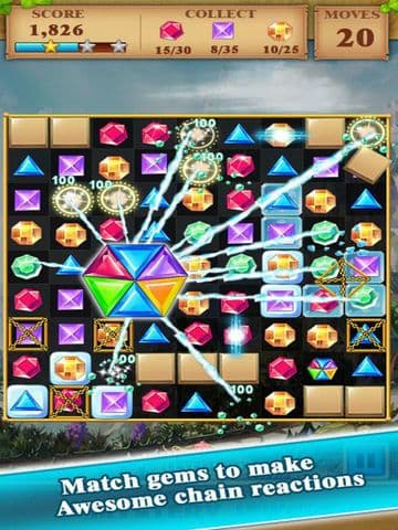 Match 3 Diamond Crush FREE screenshot 2