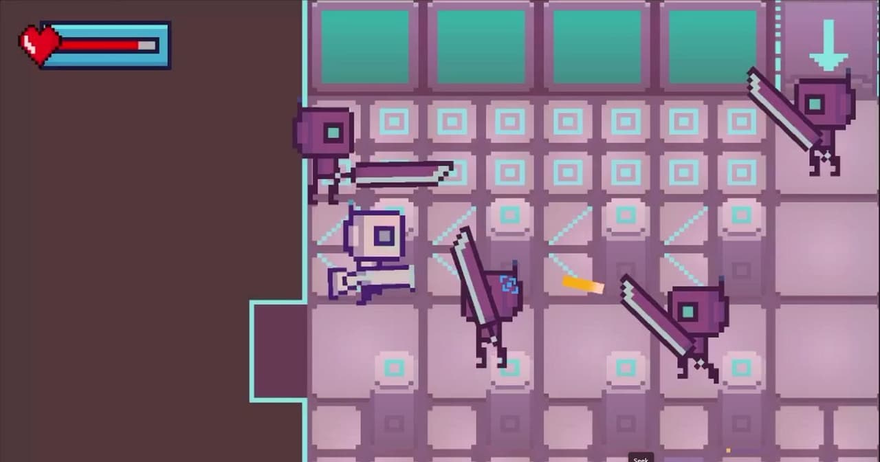 Robot Shooter (RedOrange) screenshot 3