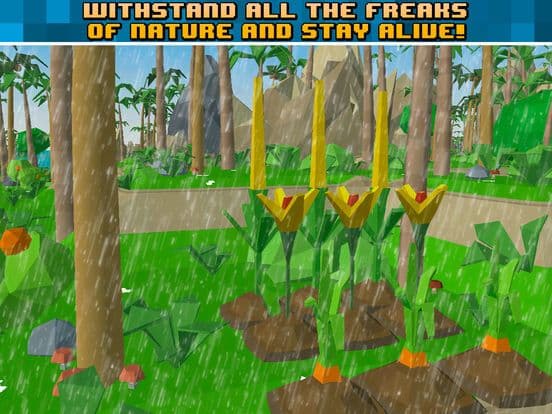Pixel Pirate Island Survival Simulator 3D screenshot 5