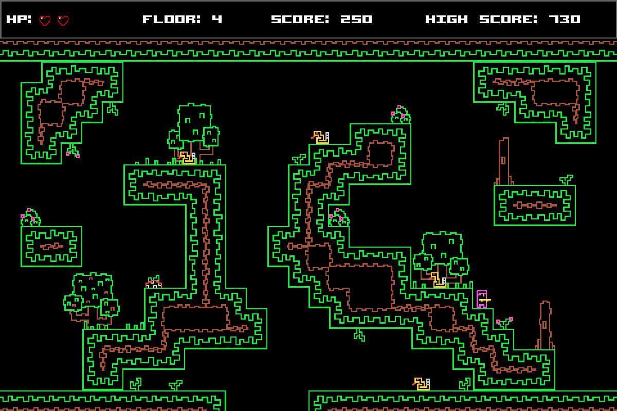 Pixel Caverns screenshot 2