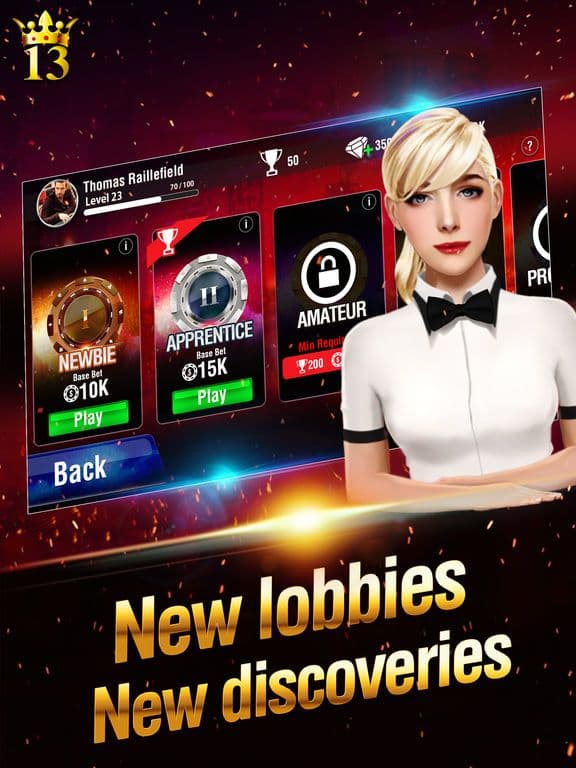 Lucky 13: 13 Card Poker Puzzle screenshot 6