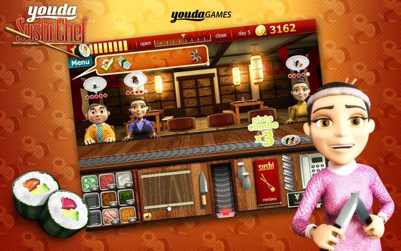Youda Sushi Chef - Lite screenshot 4