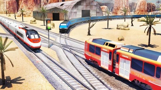 Train Games Free Train Driving screenshot 2