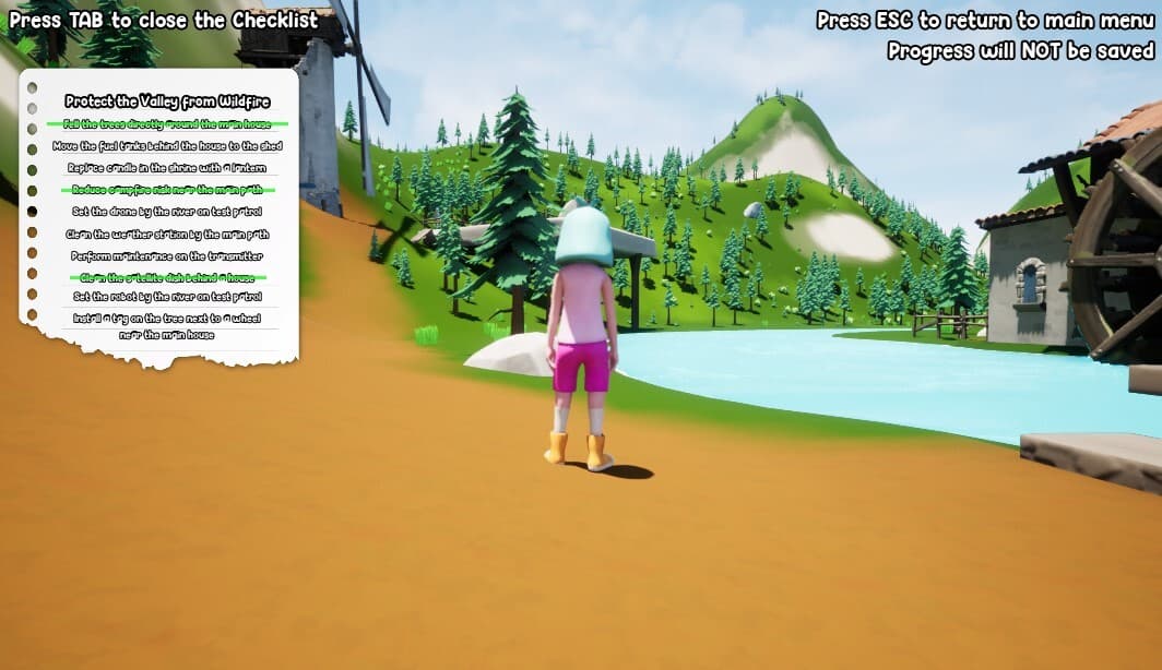 Lily of the Valley (itch) (Triptech) screenshot 2