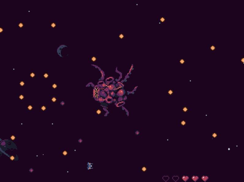 Space Raiders (itch) (Spicy Chicken, Robo-octo, Pixel Overload) screenshot 2